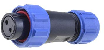 SP1310/S2IN Stecker weiblich SP13 PIN: 2 IP68 4-6,5mm 13A Löten 250V 2mm2 WEIPU