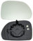 TarosTrade 57-2970-R-71730 Vetro Specchietto Retrovisore Riscaldabile Lato Destro