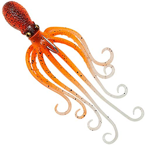 Savage Gear 3D Octopus - Gummiköder, Farbe:UV Pink Glow, Länge/Gewicht:20cm / 185g