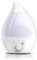 Pritech-Humidificador Ultrasónico Ionizador/Difusor de Aroma de Forma Lágrima de 1500mL/LED Luz/Potencia ajustable, Perfecto para Dormitorio, Hogar, Oficina, Baño, Bebé/Ultra-Silencioso/Autoapagado.