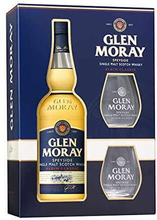 Glen Moray Classic + 2 verres