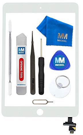MMOBIEL Digitizer Compatibile con iPad Mini 1/2 (Bianco) 7.9 Pollici 2012/13 Touchscreen Front Display incl IC Chip And Tool Kit