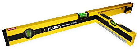 Wasserwaage mit FLÜGEL - FLÜWA - zweifach. eben. einfach. Eine Wasserwaage kann man nicht verbessern? Und ob!