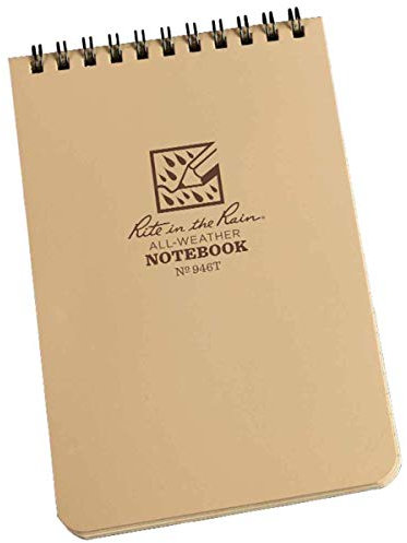 Rite in the Rain Unisex Pocket Notebook Messer, Mehrfarbig, 4 x 6 Inch