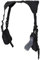 Condor Vertikale Schulterholster Schwarz