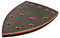 BOSCH Genuine Sander Plate (Fits: PSM 100A, PRIO & EasySander 12Sanders) w/ STANLEY KeyTape + Cadbury Chocolate Bar