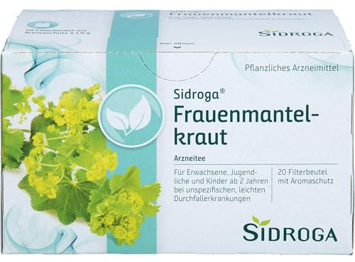 SIDROGA Frauenmantelkraut Tee Filterbeutel 20 x 1g