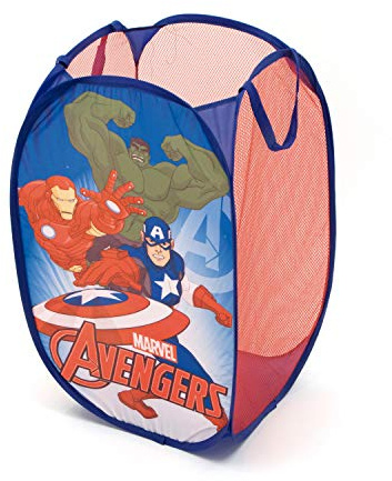 Pop-up Spielzeugkorb mit Marvel Avengers Motiv