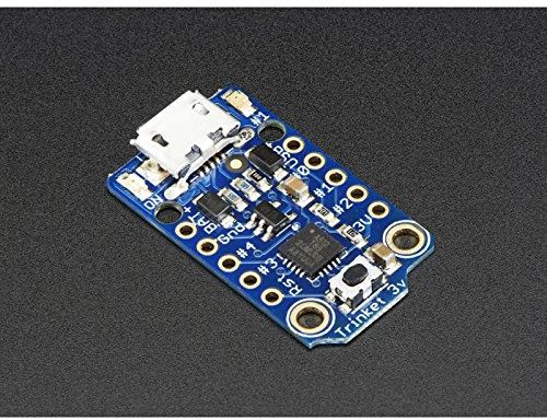 Adafruit Trinket, Mini Mikrocontroller 3,3V MicroUSB (1500)