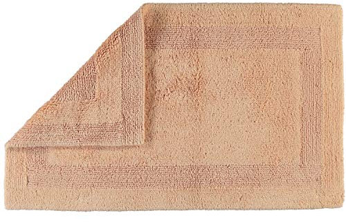 Cawö Home Badteppiche Luxus Badteppich 1000 lachs - 368 70x120 cm