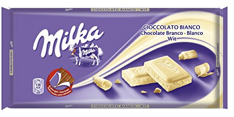 Milka White 100 g (Pack of 11)