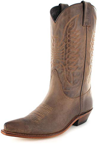 Mayura Boots MB020, Stivali western unisex adulto, Marrone (Sadale), 42