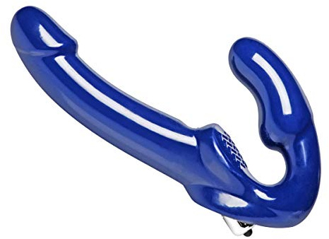 Strap U Revolver II Vibrating Strapless Strap On Dildo