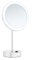 SMEDBO FK484EW Rasier-/Make-up-Spiegel-LED-Akku, Silber, 16.2 x 25 x 40.6 cm