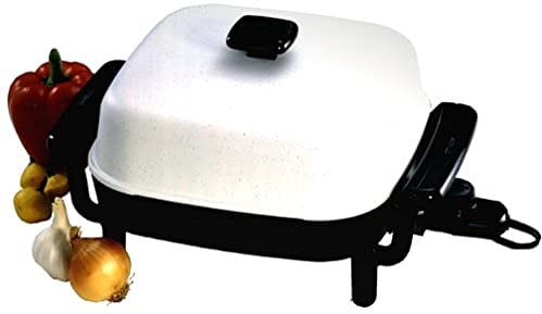 National Presto Ind 06620 Electric Skillet With Lid, 11-In. - Quantity 3