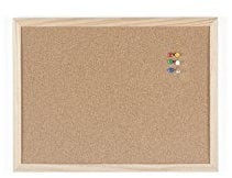 Bi-Office Korktafel / Pinnwand mit Holzrahmen- 5 Größen wählbar - 40 x30 cm