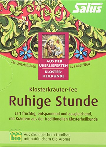 Salus Ruhige Stunden Klosterkräuter-Tee, 3er Pack (3 x 27 g)