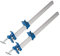 Silverline 2 x Aluminium U Section Sash Clamps Cramps 24 600mm VC62