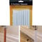 blackspur 4 X Radiator pipe covers sleeves white 15mm - 8 pack