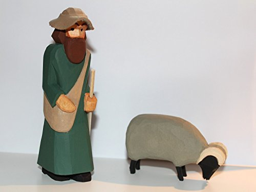 Lotte Sievers-Hahn Krippenfiguren * Set Pilger und Schnucke im Baumwollbeutel