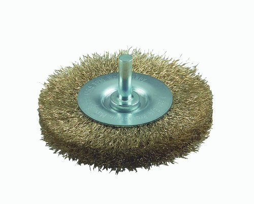 Bosch Accessories - Brosse circulaire pour perceuse Fils ondulés laitonnés - 6 x 75 mm - 2609256529