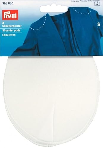 Shoulder Pads Raglan S White Prym 993880