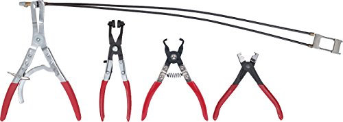 KS TOOLS 115.1104 - Jeu de 4 Pinces pour Colliers Auto Serrants