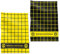 Borussia Dortmund Unisex Bvb-geschirrhandtuch (2er-set) Geschirrhandtuch, Schwarz/gelb, Einheitsgröße EU