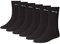 Puma Sports Socks Cush Crew (6 Pair Pack), Black, 2.5-5 UK (35-38 EU)