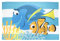 Character World Findet Nemo 'Dory' Fleece Decke – Großer Print