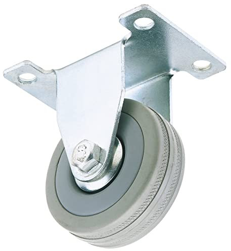 Draper 65472 Roulette en Caoutchouc de Fixation pour Plaque de 50 mm de diamètre 50 kg 50 mm