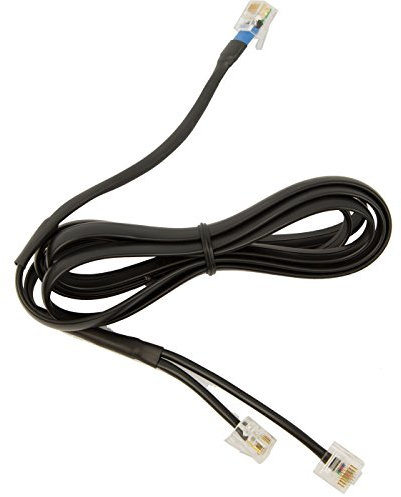 Jabra DHSG-Adapterkabel für die elektronische Fernrufannahme von GN 9300/GN9120 DHSG/Pro 9400/GO 6470/Pro 920, u.a. für Siemens OptiPoint, Unify OpenStage, Telekom Octophon, Elmeg, Agfeo, schwarz