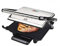 DCG Eltronic ST3800 Griglia di Contatto da Tavolo Elettrico 2000W Nero, Acciaio Inossidabile Barbecue e bistecchiera