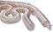 Norres 301-0120-0000 PROTAPE Pur 301 AS Tuyau d'aspiration Antistatique, Blanc, 10m