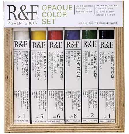 R&F Pigment Stick Opaque Color Set Of 6