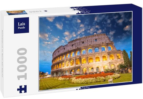 Lais Puzzle Kolosseum in Rom bei Nacht 1000 Teile