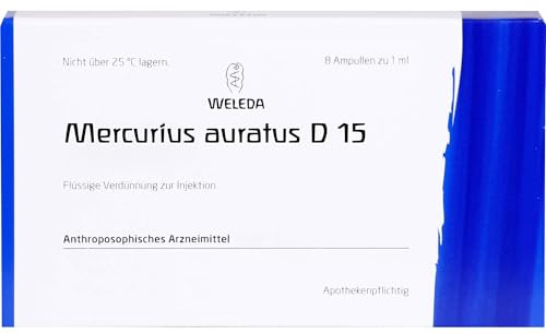 MERCURIUS AURATUS D 15 Ampullen 8X1 ml