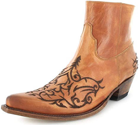 Sendra Boots 7216, Stivali western unisex adulto, Beige (Siena), 46