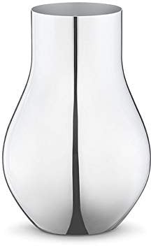 Georg Jensen - Vase CAFU - Edelstahl - Ø 14,8 cm - Höhe: 21,6 cm