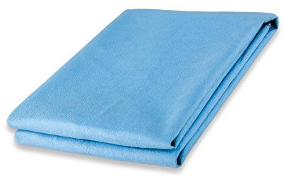 CelinaTex Largo Reise-Handtuch 40 x 80 cm blau Polyester Badetuch für Sport Training Fitness Outdoor