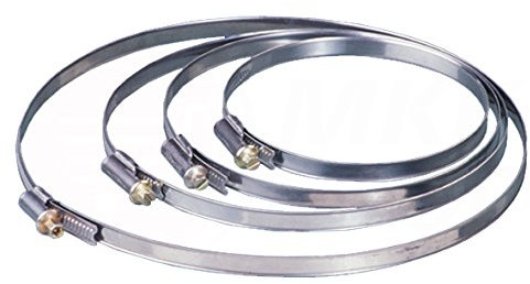 Schlauch- Rohr- Befestigungs- Schelle Ø 110-130 mm Flexrohr (MKKOP-3) Rundk...