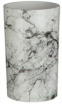 Premier Housewares 1601580 Rome Tumbler - Marble Effect , Grey , 7 x 7 x 12 cm