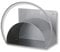 Wandschlauchhalter Schlauchhalter PROFI Metall Silber stabil
