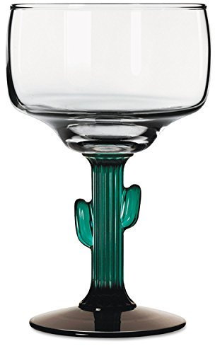 Libbey Cactus Margarita Glasses 12.5oz / 355ml - Case of 12 | 35.5cl Glasses, Cactus Cocktail Glasses