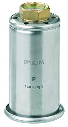 GOK Brennerkopf in verschiedenen Durchmesser und Verbrauch, Ø u. Verbrauch:40 mm-1.7 kg/h