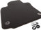 Fußmatte passend für VW Golf 5 6 Jetta Scirocco Velours Matte Automatte Fahrerseite Fahrermatte einzeln, Schwarz, Original Befestigung