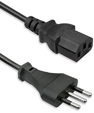VulTech ALIM15-ITA Cavo Alimentazione PC 1.5m | Spina Italiana 16A a IEC C13 | Cavo di Corrente Certificato per Computer, Monitor, Stampanti | Sicurezza CE RoHS