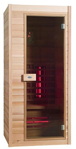 Sauna infrarouge Nobel 90 Hemlock bois avec Duo Flex strahlern.