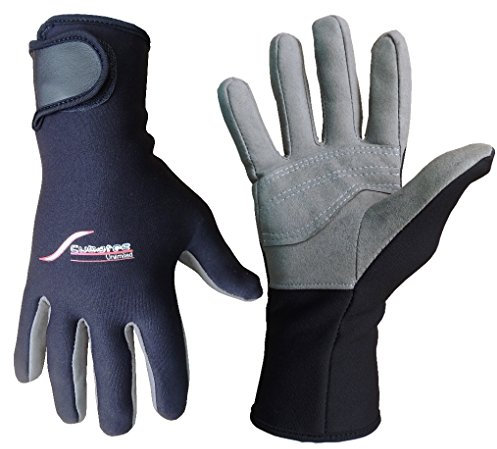 SCUBATEC Tropenhandschuhe Tauchhandschuhe 2mm schwarz Gr. L