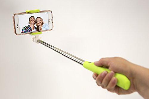 CULLMANN - 50132 - SMARTselfie Free - Klemmbereich bis max. 85 mm - Bluetooth zur Kameraauslösung - iOS und Android - Grün